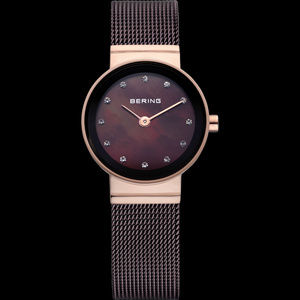 Bering 10122-265 Women's Stainless Brown Mesh